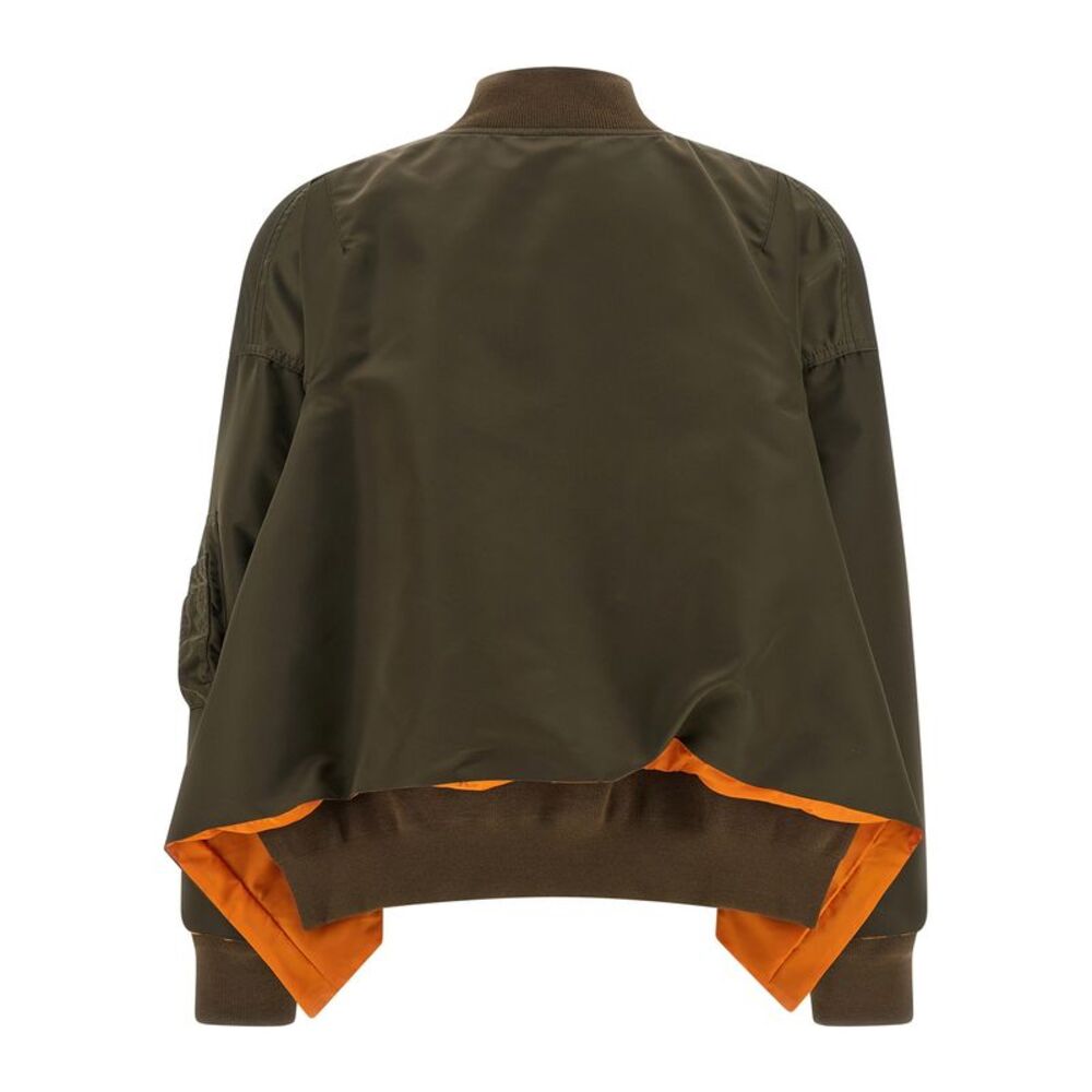 Sacai Women Asymmetrical Blouson Bottom - Picture 2 of 4